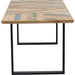 Living Room Furniture Tables Table Abstract Black 180x90