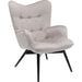 Living Room Furniture Armchairs Armchair Vicky Loco Taupe
