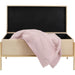 Bedroom Furniture Benches Bench Buttons Storage Beige Small
