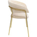 Dining Room Furniture Dining Chairs Chair with Armrest Belle Cream (2/Set)