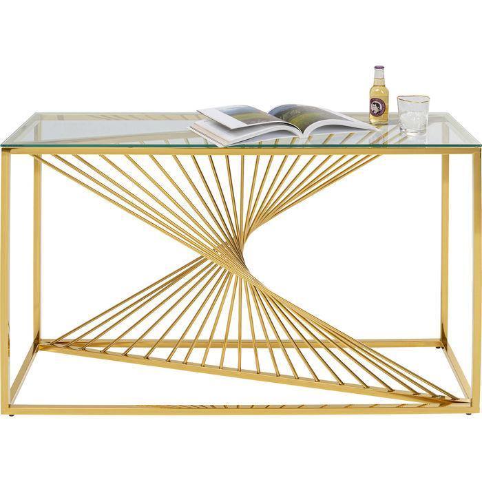 Dining Room Furniture Sideboards Console Laser Gold 120x40
