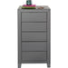 Dressers - Kare Design - High Dresser Luxury Push 5 Drawers Grey - Rapport Furniture