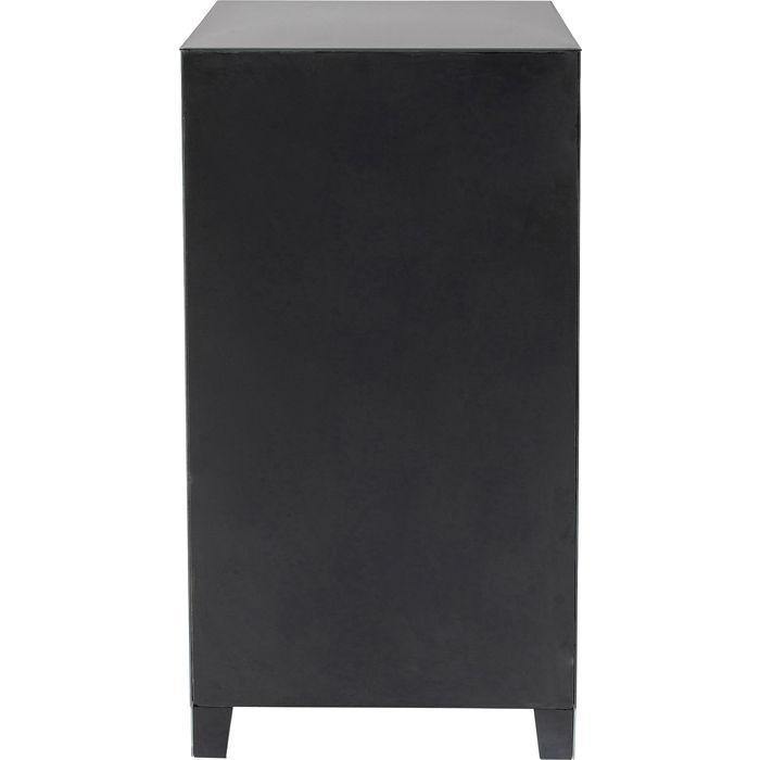 Dressers - Kare Design - High Dresser Luxury Push 5 Drawers Grey - Rapport Furniture