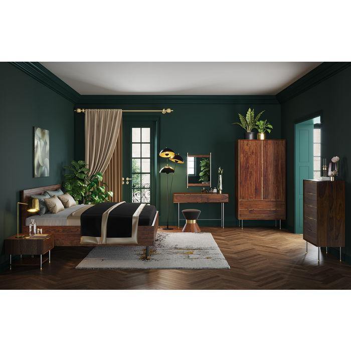 Living Room Furniture Coat Racks Coat Rack with Mirror Ravello 178x50