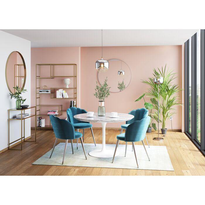 Living Room Furniture Shelving Shelf Loft Gold 195x115