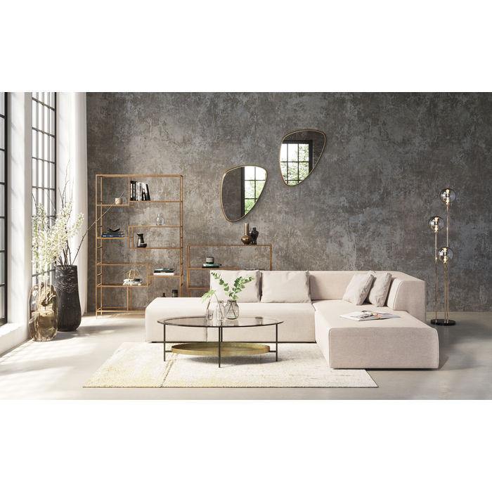 Living Room Furniture Shelving Shelf Loft Gold 100x115