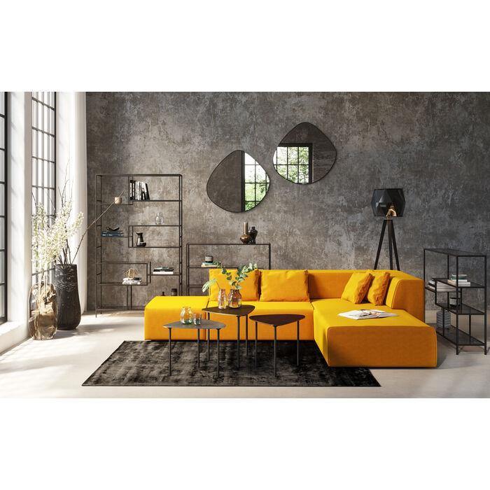 Living Room Furniture Shelving Shelf Loft Black 100x60
