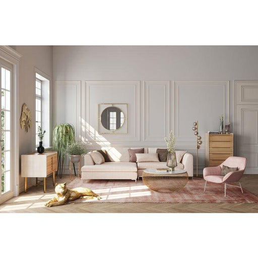 Living Room Furniture Sofas and Couches Corner Sofa Gianni Cream Left