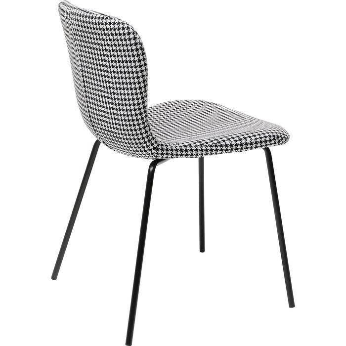 White cheap black chair