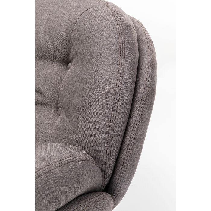 Living Room Furniture Armchairs Swivel Armchair Cosy Grey
