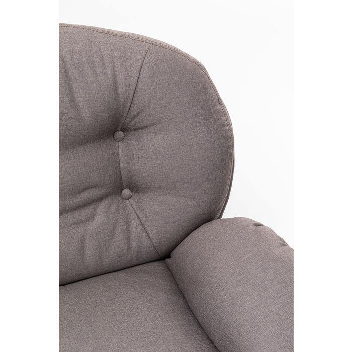 Living Room Furniture Armchairs Swivel Armchair Cosy Grey