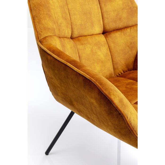 Armchairs - Kare Design - Armchair Dave Amber - Rapport Furniture