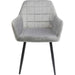 Dining Room Furniture Dining Chairs Chair with Armrest Kim Grey