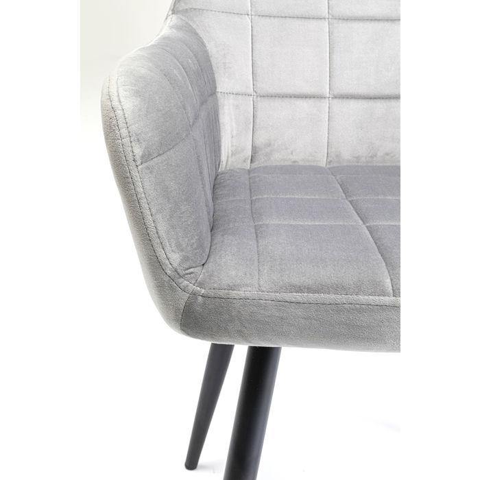 Dining Room Furniture Dining Chairs Chair with Armrest Kim Grey