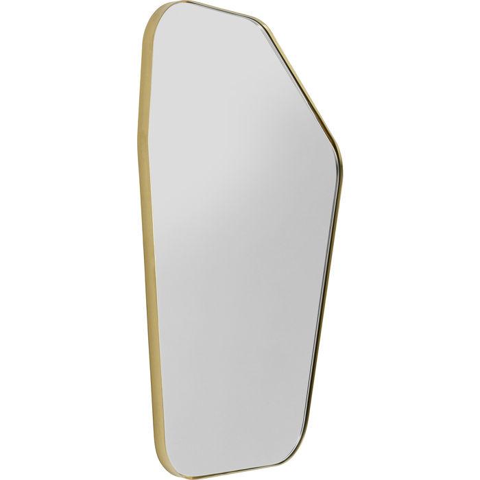 Home Decor Mirrors Wall Mirror Shape Brass 64x94,5cm