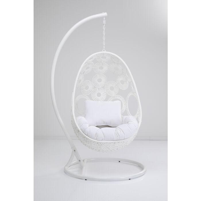Outdoor Furniture - Kare Design - Hanging Chair Ibiza White - Rapport Furniture
