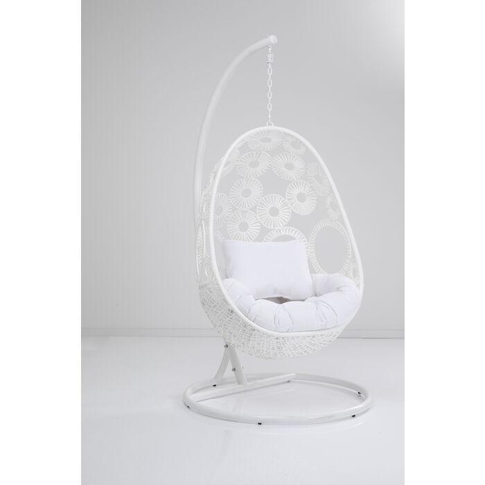 Outdoor Furniture - Kare Design - Hanging Chair Ibiza White - Rapport Furniture
