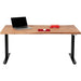 Office Furniture Desks Desk Office Harmony Black 180x90