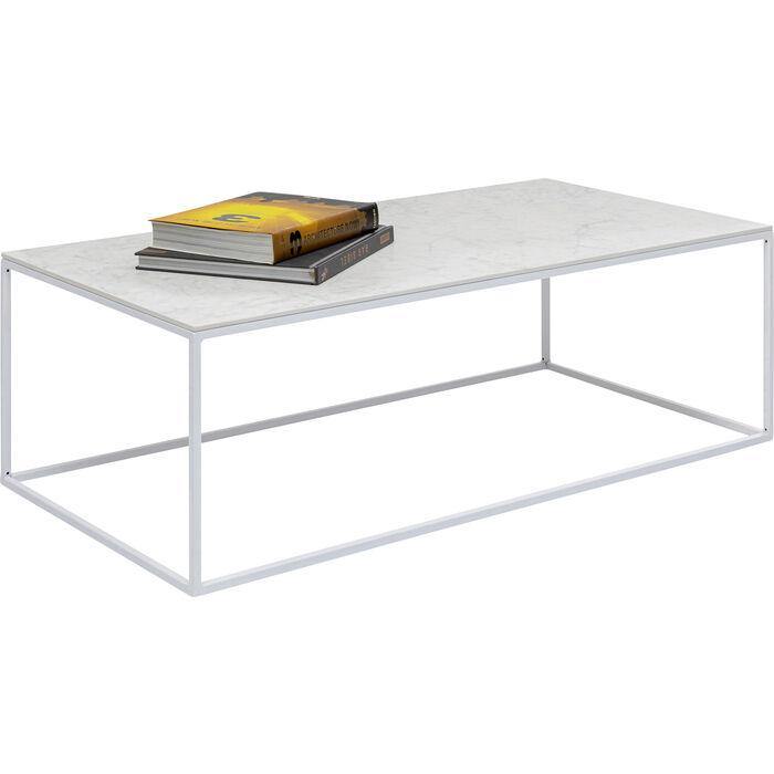Living Room Furniture Coffee Tables Coffee Table Greta White 100x50