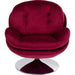 Living Room Furniture Armchairs Swivel Armchair Cosy Berry