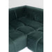 Living Room Furniture Sofas and Couches Corner Sofa Belami Velvet Dark Green Left 265cm