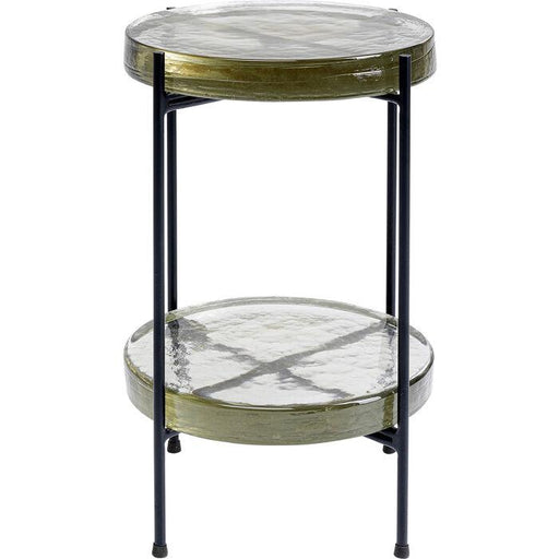 Living Room Furniture Side Tables Side Table Ice Double Black Ø30cm