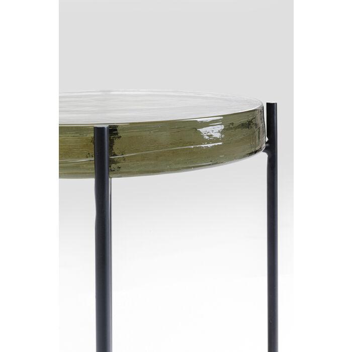 Living Room Furniture Side Tables Side Table Ice Double Black Ø30cm