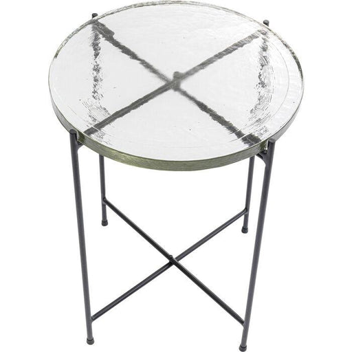 Living Room Furniture Side Tables Side Table Ice Black Ø40cm