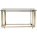 Dining Room Furniture Sideboards Console Table Clara Gold 145x76cm