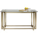 Dining Room Furniture Sideboards Console Table Clara Gold 145x76cm