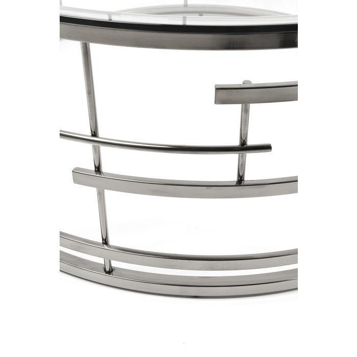 Living Room Furniture Coffee Tables Coffee Table Jupiter Silver Ø100cm