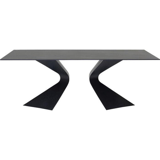 Living Room Furniture Tables Table Gloria Ceramic Black 200x100cm