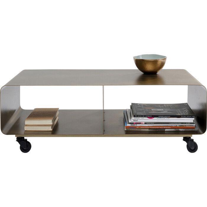 AV Console - Kare Design - Lowboard Lounge M Mobil Bronze 90x30cm - Rapport Furniture