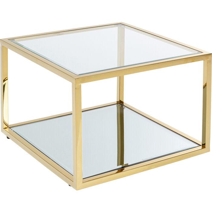 Living Room Furniture Side Tables Side Table Orion Gold 50x50cm