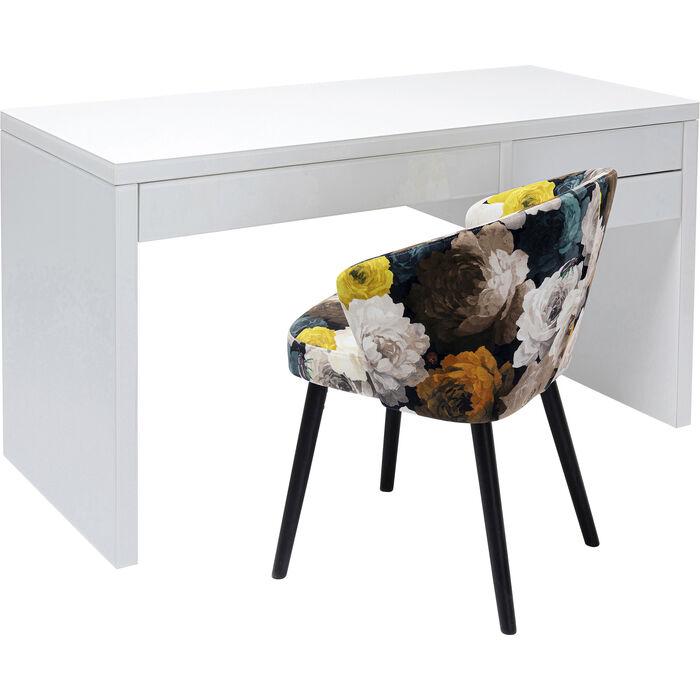 Office Furniture Desks Desk Luxury Push White 140x60cm