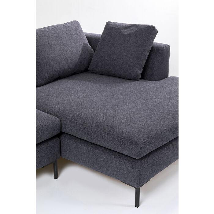 Living Room Furniture Sofas and Couches Corner Sofa Gianni Grey Right
