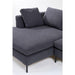 Living Room Furniture Sofas and Couches Corner Sofa Gianni Grey Left
