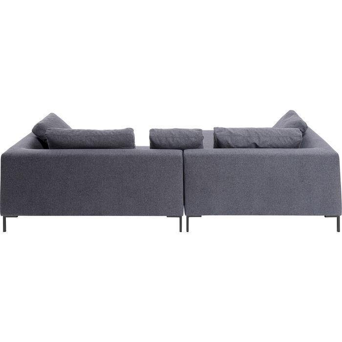 Living Room Furniture Sofas and Couches Corner Sofa Gianni Grey Left
