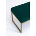 Bedroom Furniture Benches Bench Smart Dark Green Brass 90x40cm