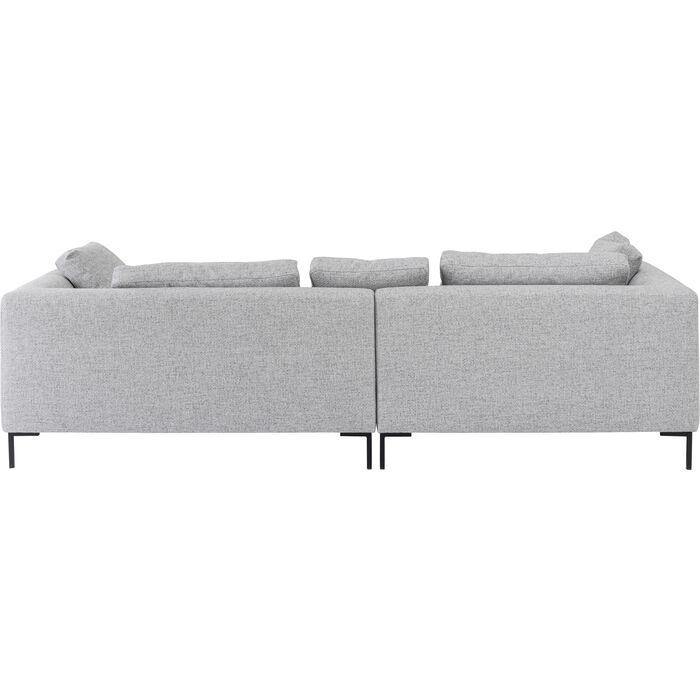 Living Room Furniture Sofas and Couches Corner Sofa Gianni Dolce Light Grey Left