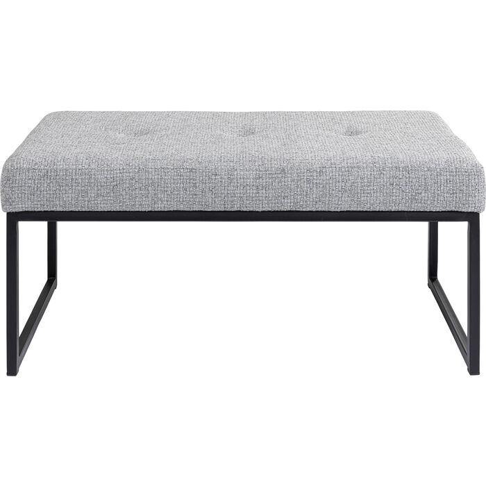 Bedroom Furniture Benches Bench Smart Dolce Light Grey 90x40cm