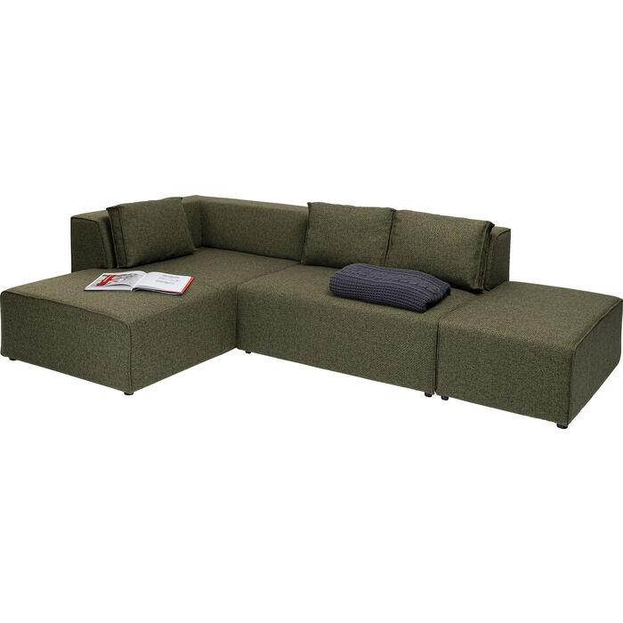 Living Room Furniture Sofas and Couches Corner Sofa Infinity Dolce Green Left