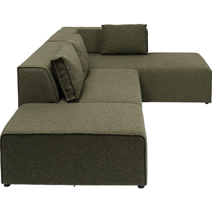 Living Room Furniture Sofas and Couches Corner Sofa Infinity Dolce Green Right