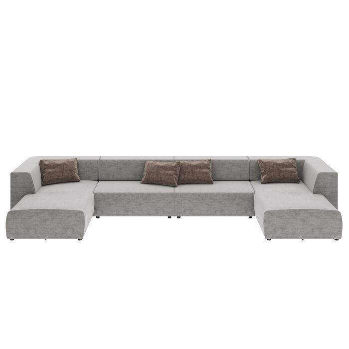 Sofas - Kare Design - Living Landscape Infinity Malibu Grey 434cm - Rapport Furniture