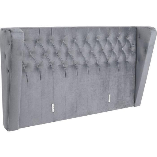 Beds - Kare Design - Headboard Benito Moon Grey 160cm - Rapport Furniture