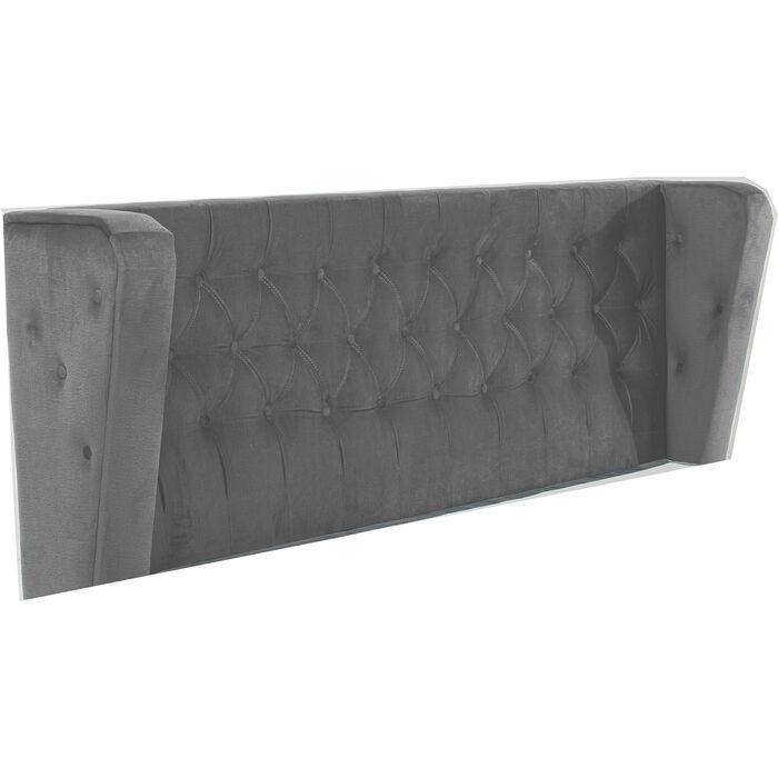 Beds - Kare Design - Headboard Benito Moon Grey 180cm - Rapport Furniture