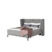 Bedroom Furniture Beds Boxspring Bed Benito Moon Grey 180x200cm
