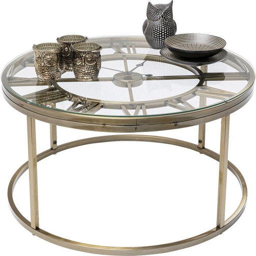 Living Room Furniture Side Tables Side Table Roman Brass Ø76cm