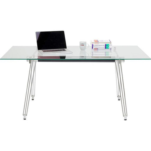 Living Room Furniture Tables Table Officia Tempered Glass 160x80 cm