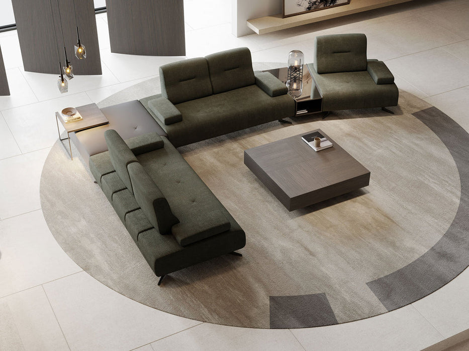 Lazzoni | Panna Corner Sofa with Integrated Table